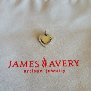 James Avery Retired Heart charm